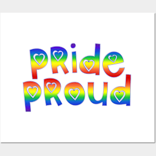 Pride Proud Posters and Art